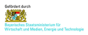 Förderung durch Bayerisches Staatsministerium für Wirtschaft und Medien, Energie und Technologie