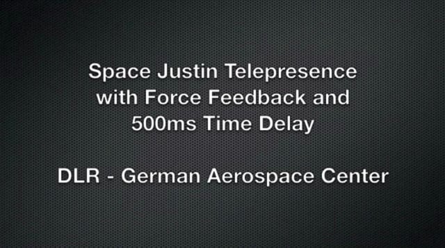 Telepresence with 0.5 seconds Time Delay (2011)