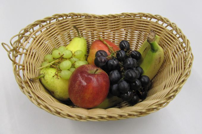 Frisches Obst: auf der Internationalen Raumstation eine Seltenheit. Bild: DLR, R. Bräucker