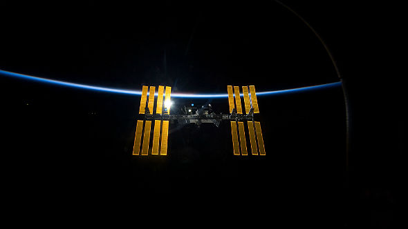 Die Internationale Raumstation ISS. Bild: NASA