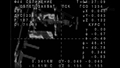 Sechs Stunden nach Start: Das Sojus%2dRaumschiff nähert sich der ISS. Hier sieht man die Raumstation aus Sicht der Sojus (der Screenshot stammt vom Docking%2dSystem). 