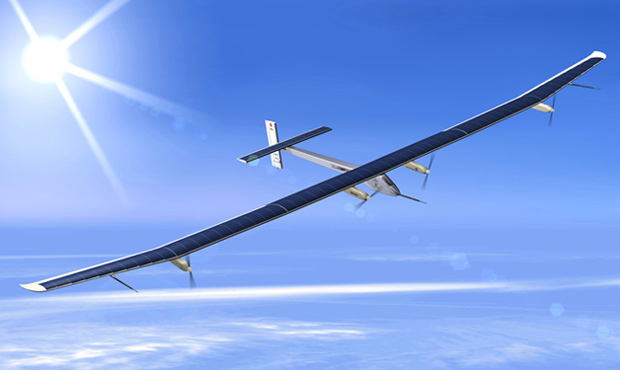 Das Solarflugzeug hat über 11.000 Solarzellen auf den Tragflächen. 
Bild: Solar Impulse
