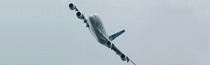 Der Airbus A380 – das größte Passagierflugzeug der Welt. Bild: I. Green
