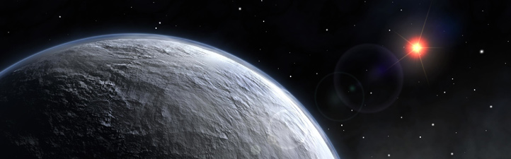 Ein Exoplanet umkreist seine Sonne – künstlerische Darstellung. Gibt es auf solchen Planeten fern unseres Sonnensystems außerirdisches Leben? Bild: ESO