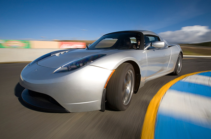 Elektro-Autos gehört die Zukunft – denn sie produzieren keine Abgase. Bild: Tesla Motors