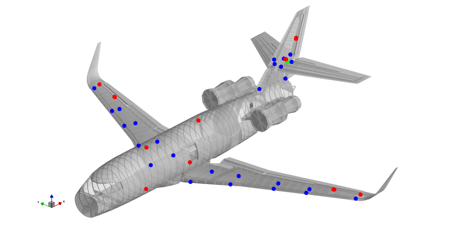 Calibration of an instrumentation for load identification in flight ...