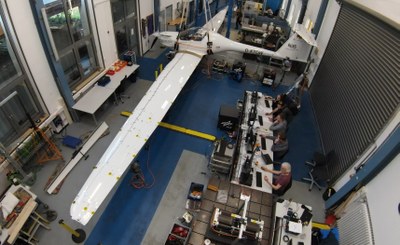 fs35 Harpyie - Ground Vibration Test for full certification