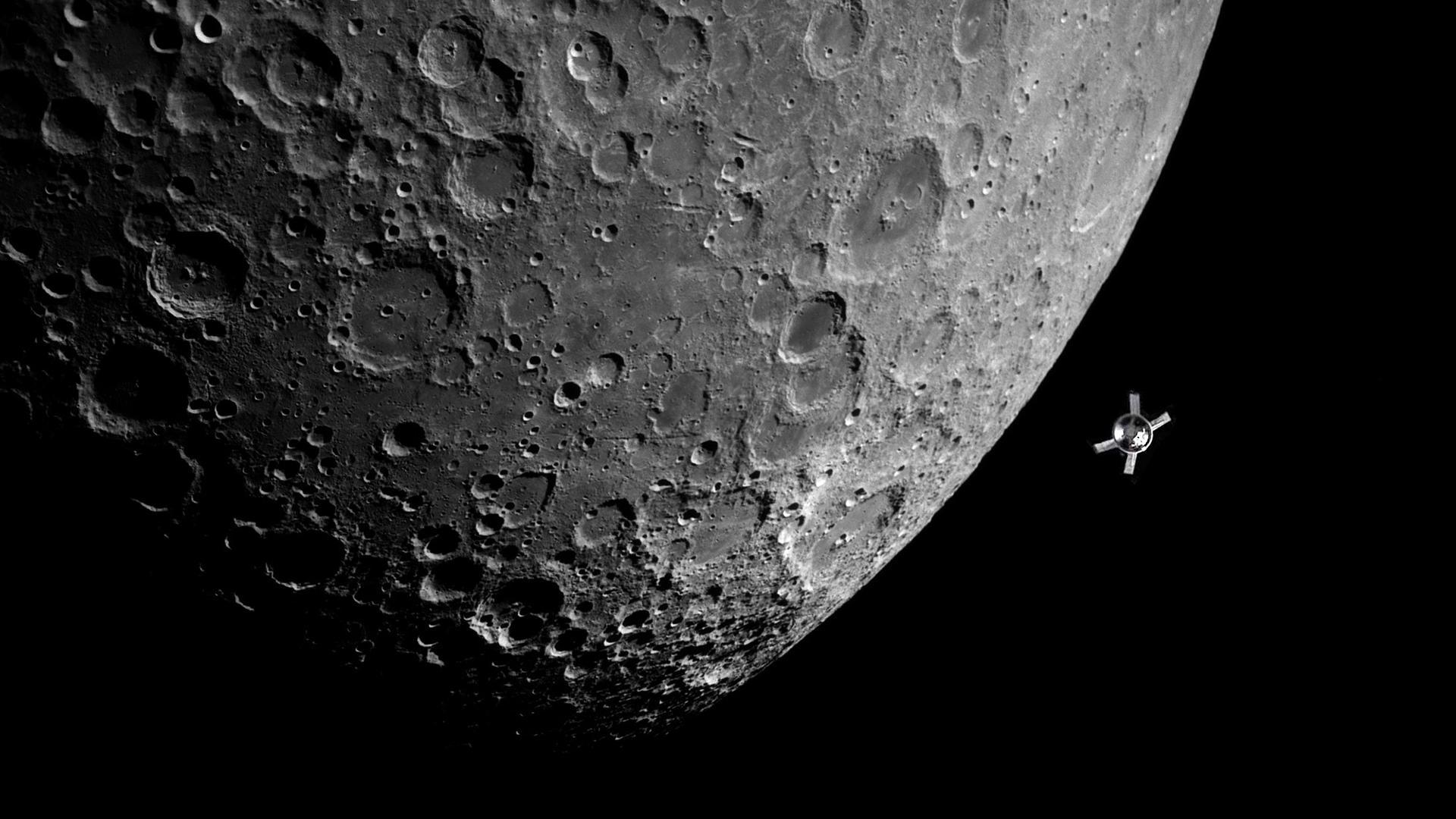 Auf dem Weg zum Mond