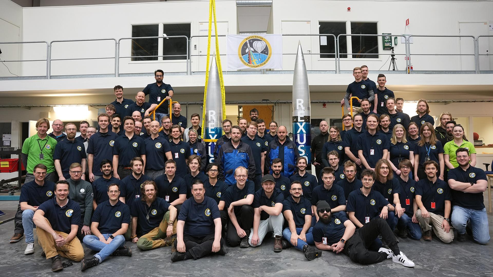 Teilnehmer der REXUS-29/30-Kampagne