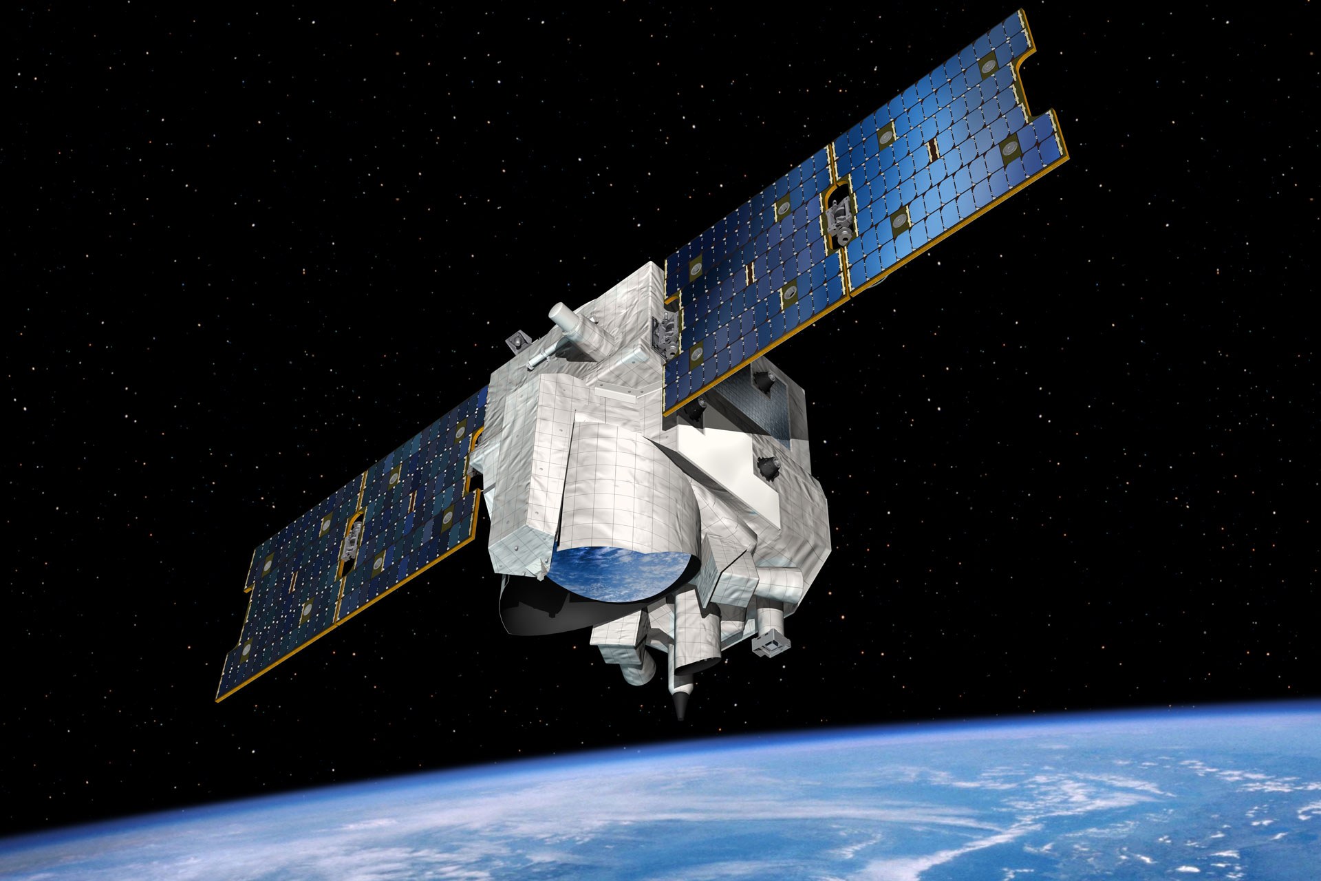 Der deutsch-französische Kleinsatellit MERLIN (Methane Remote Sensing Lidar Mission) soll das Treibhausgas Methan in der Erdatmosphäre beobachten.