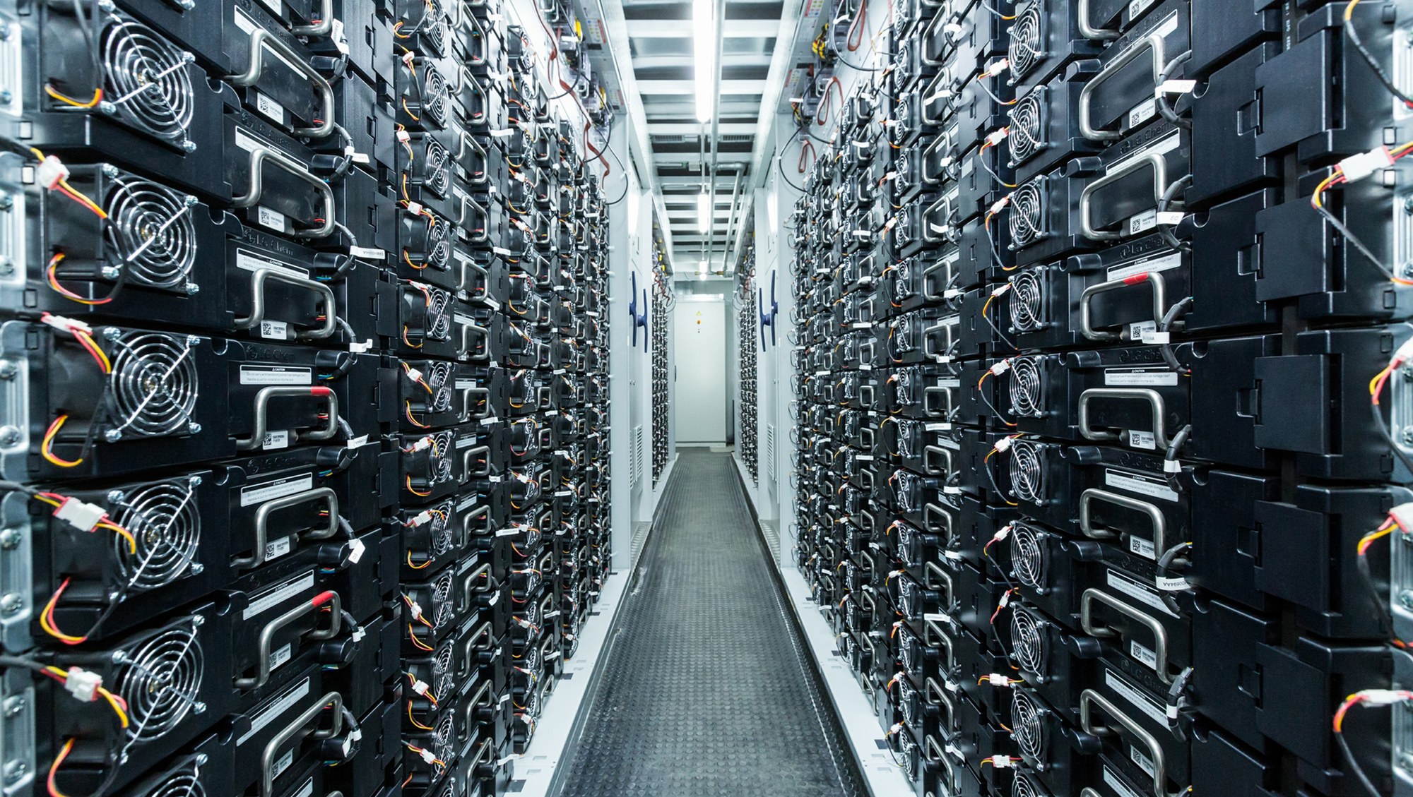 Der Batteriespeicher von innen