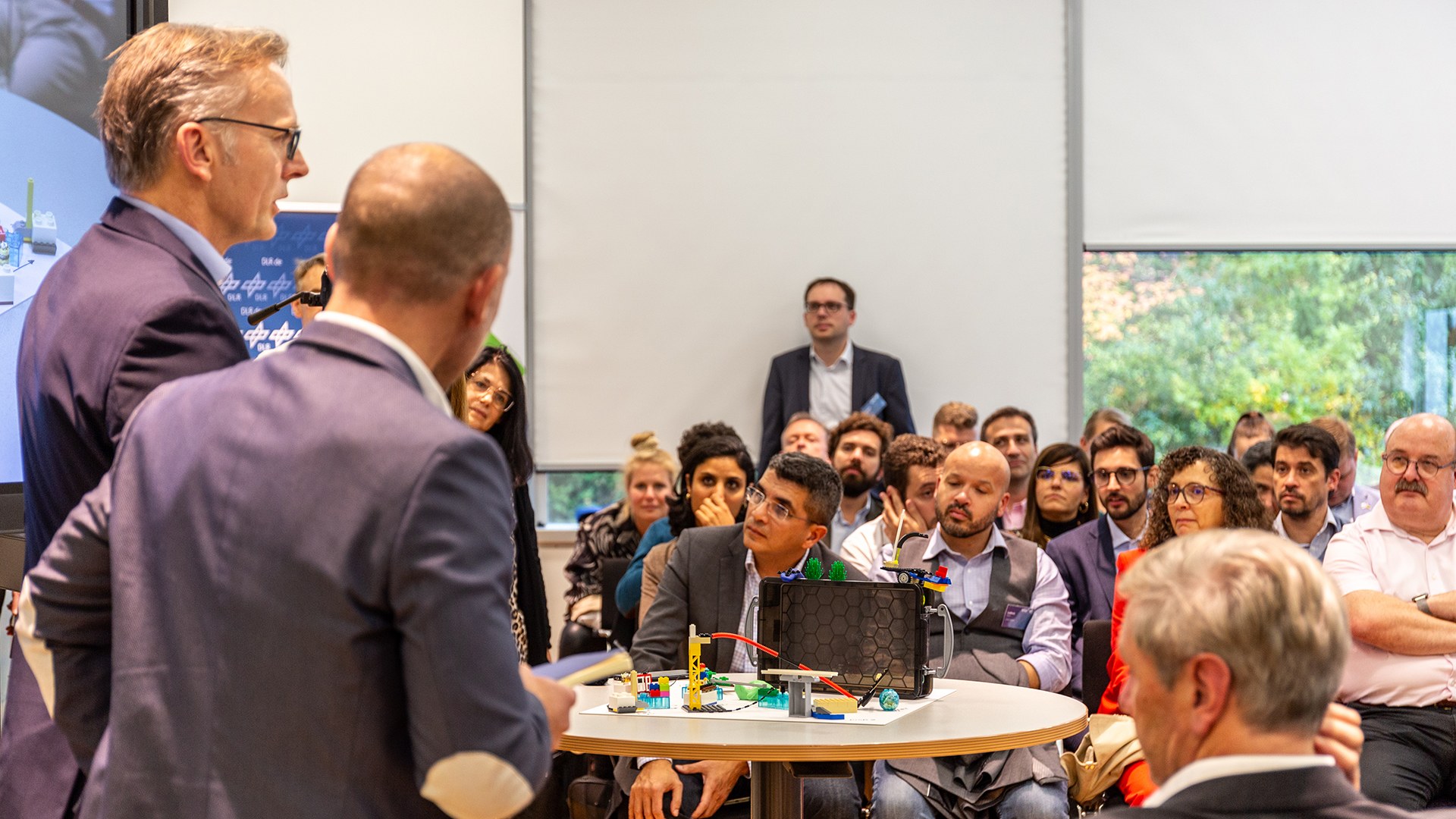 Präsentation der Ergebnisse einer der Arbeitsgruppen