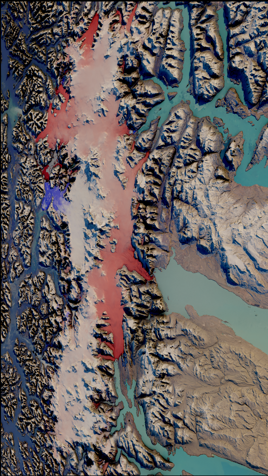 Gletscher im Wandel, Chile