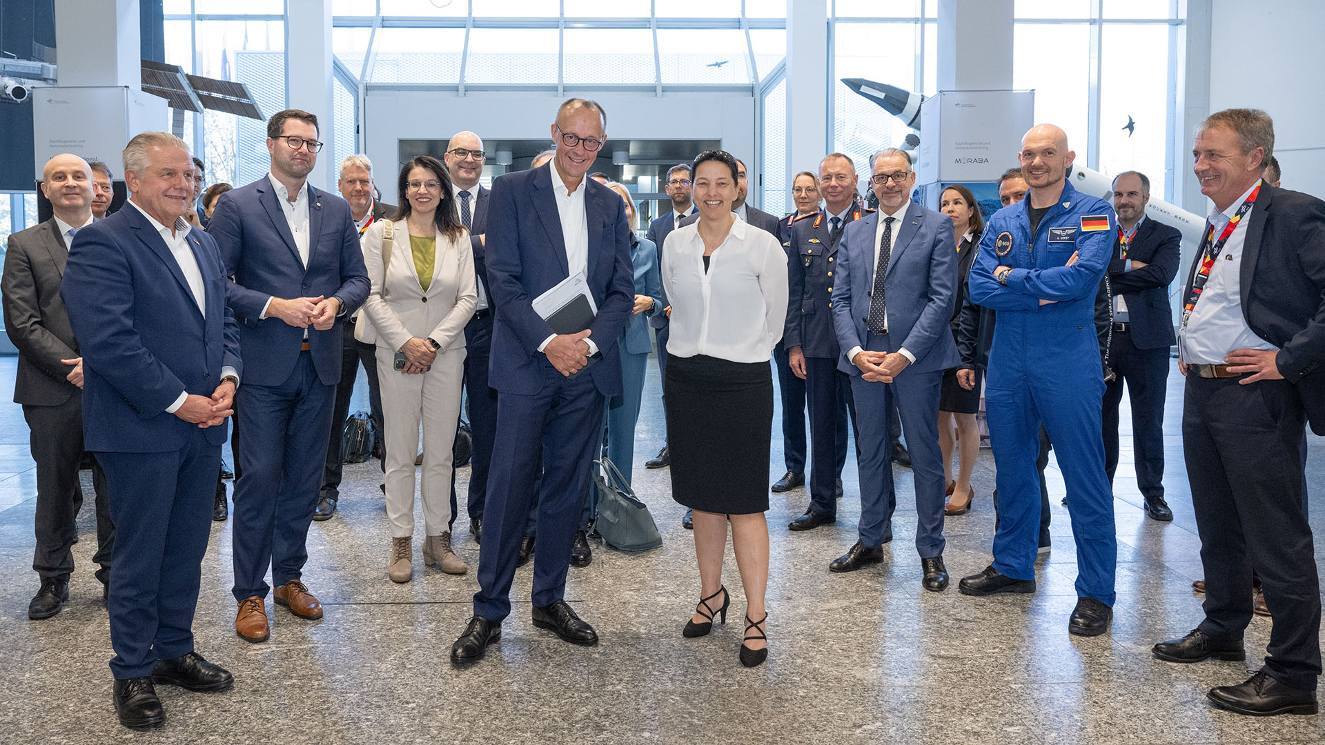 Delegationsbesuch mit Friedrich Merz und Dr. Anke Pagels-Kerp