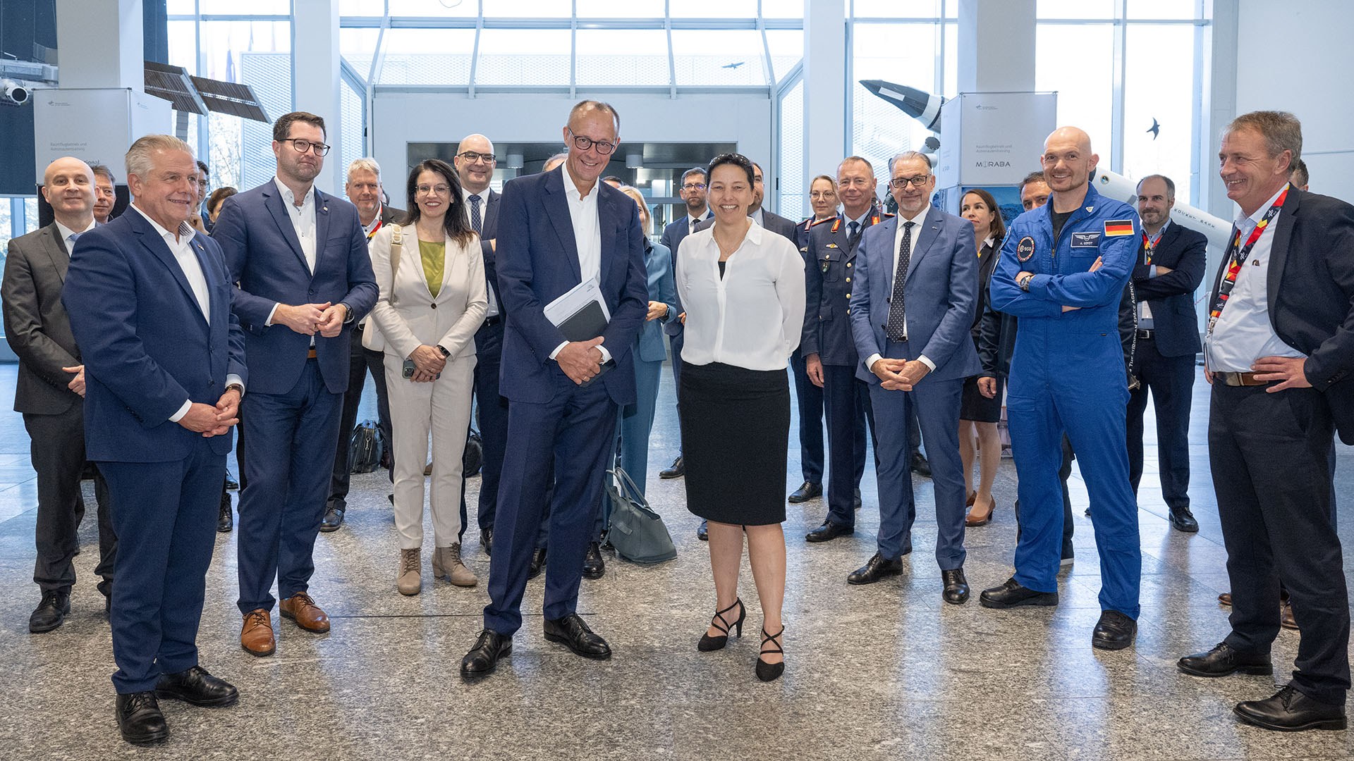 Delegationsbesuch mit Friedrich Merz und Dr. Anke Pagels-Kerp