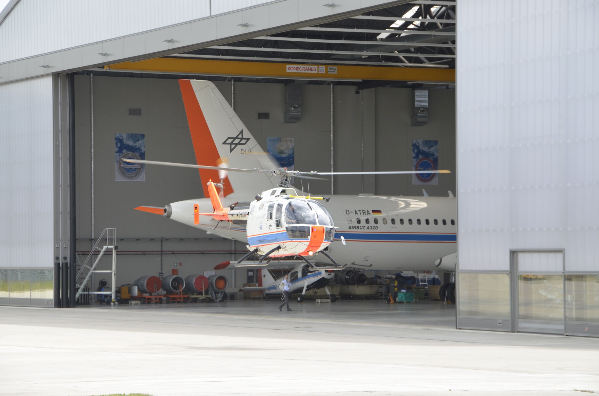 Landeanflug nach GBAS Testflügen (2024)