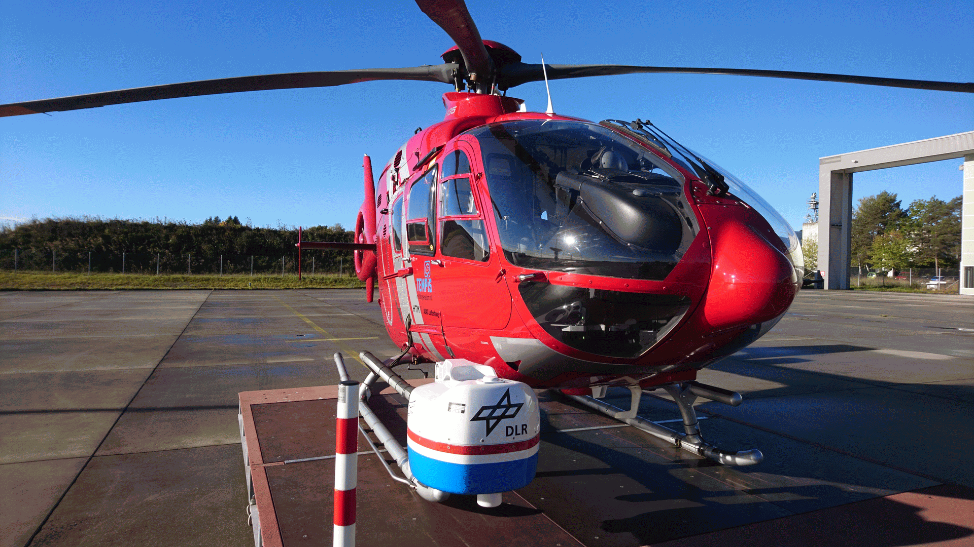 Das DLR-Kamerasystem am Hubschrauber