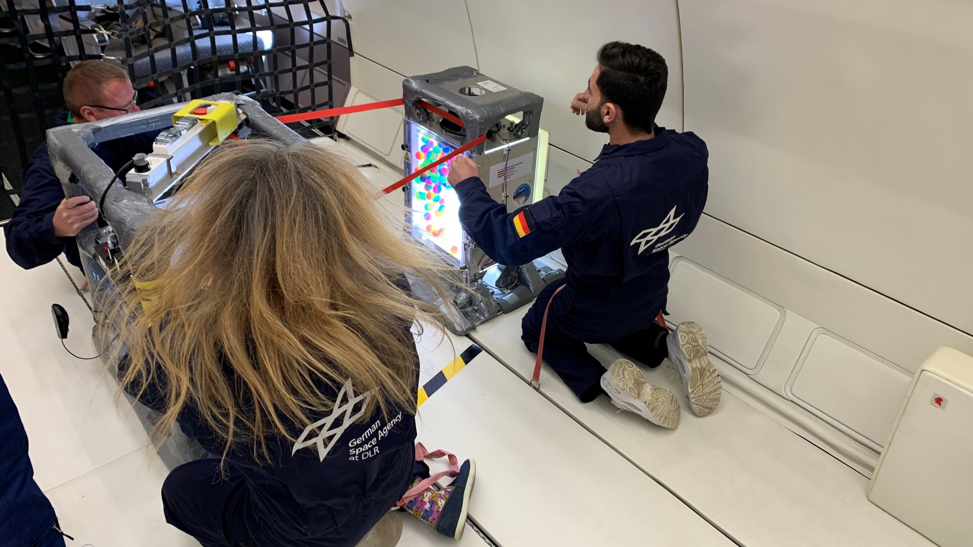 Das Experiment KORDYGA während der 43. DLR-Parabelflugkampagne