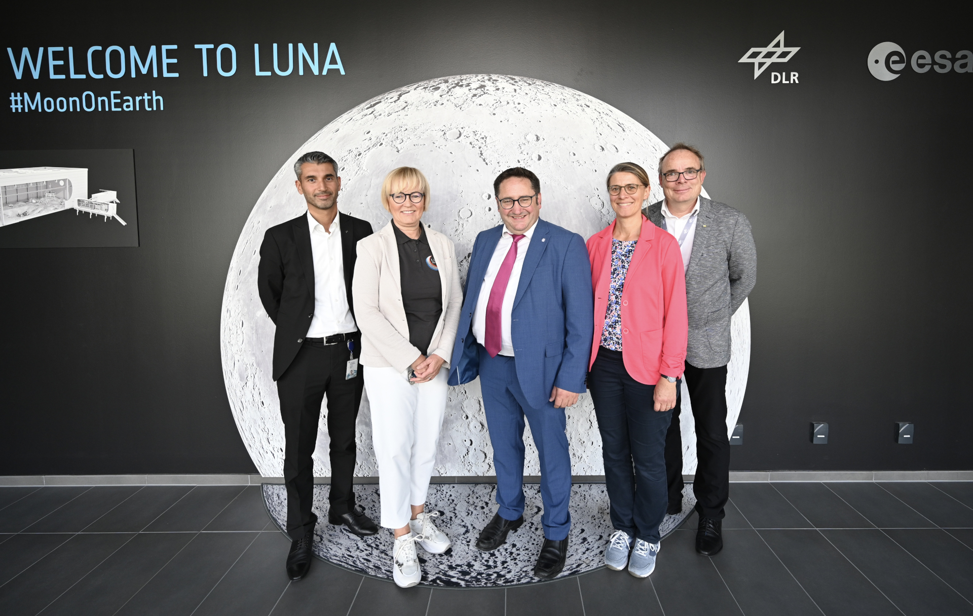 Gruppenbild: Zekeriya Ceyhanli, Petra Mittler, Tobias Gotthardt, Anne Köster, Frank Giese