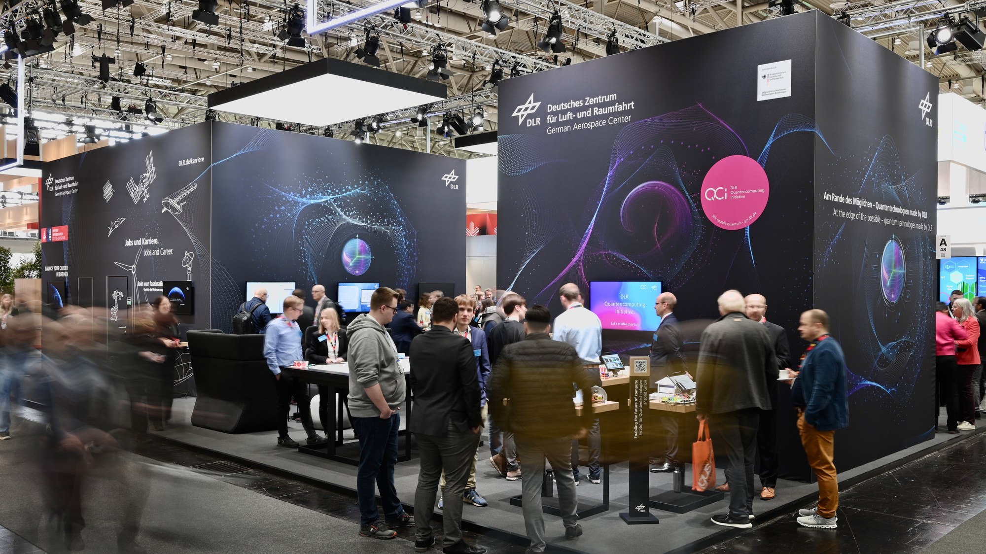 DLR-Stand auf der Hannover Messe 2025