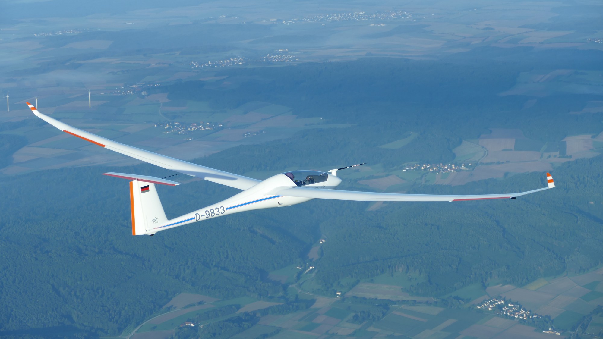 Bild des Forschungsflugzeugs Discus-2c DLR