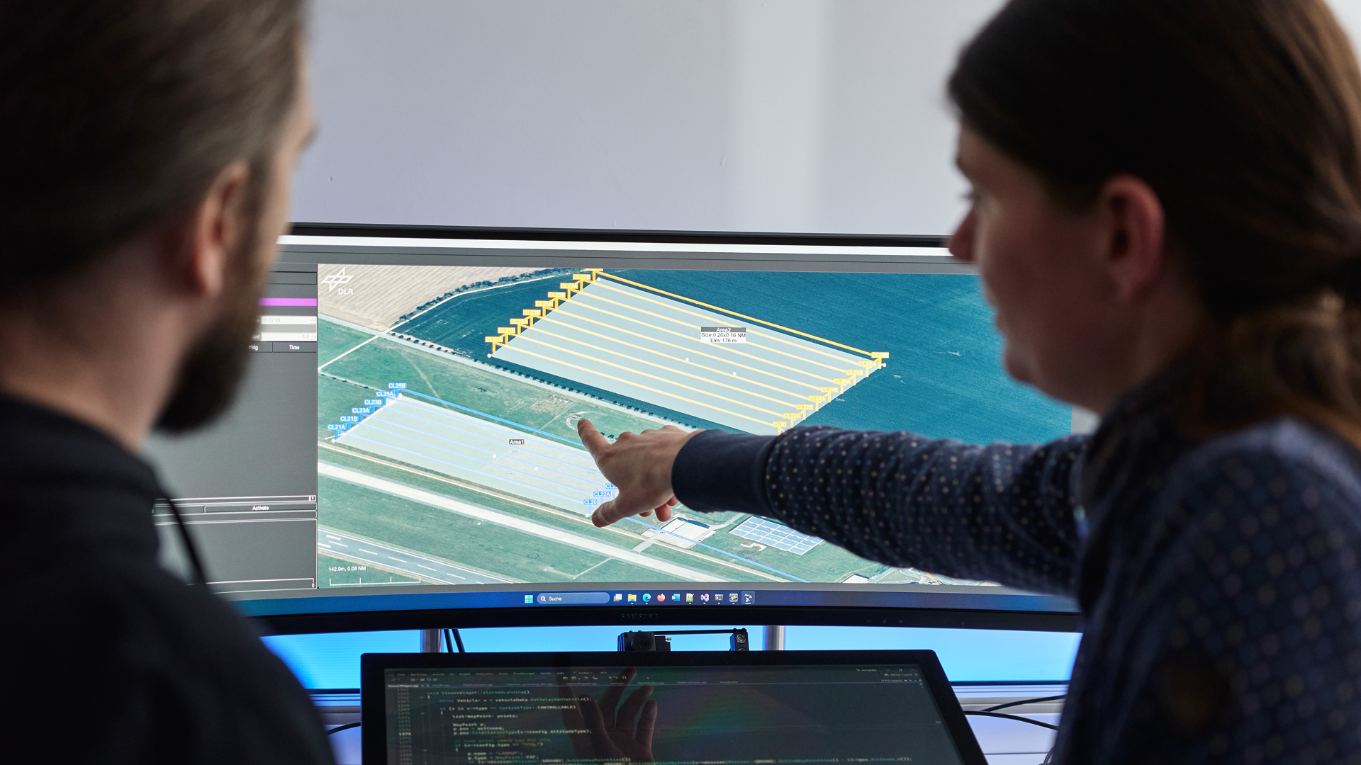 Foto: Entwicklung prototypischer U-Space-Dienste am DLR