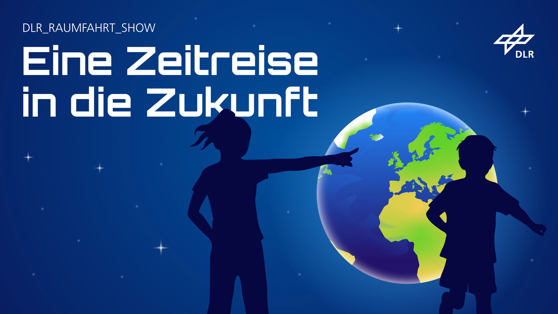 Offizielles Key-Visual der DLR_Raumfahrt_Show 2025/26