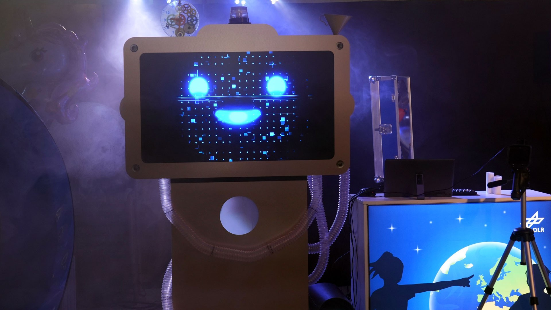 Zeitmaschine „Holly“ bei der DLR-Raumfahrt_Show