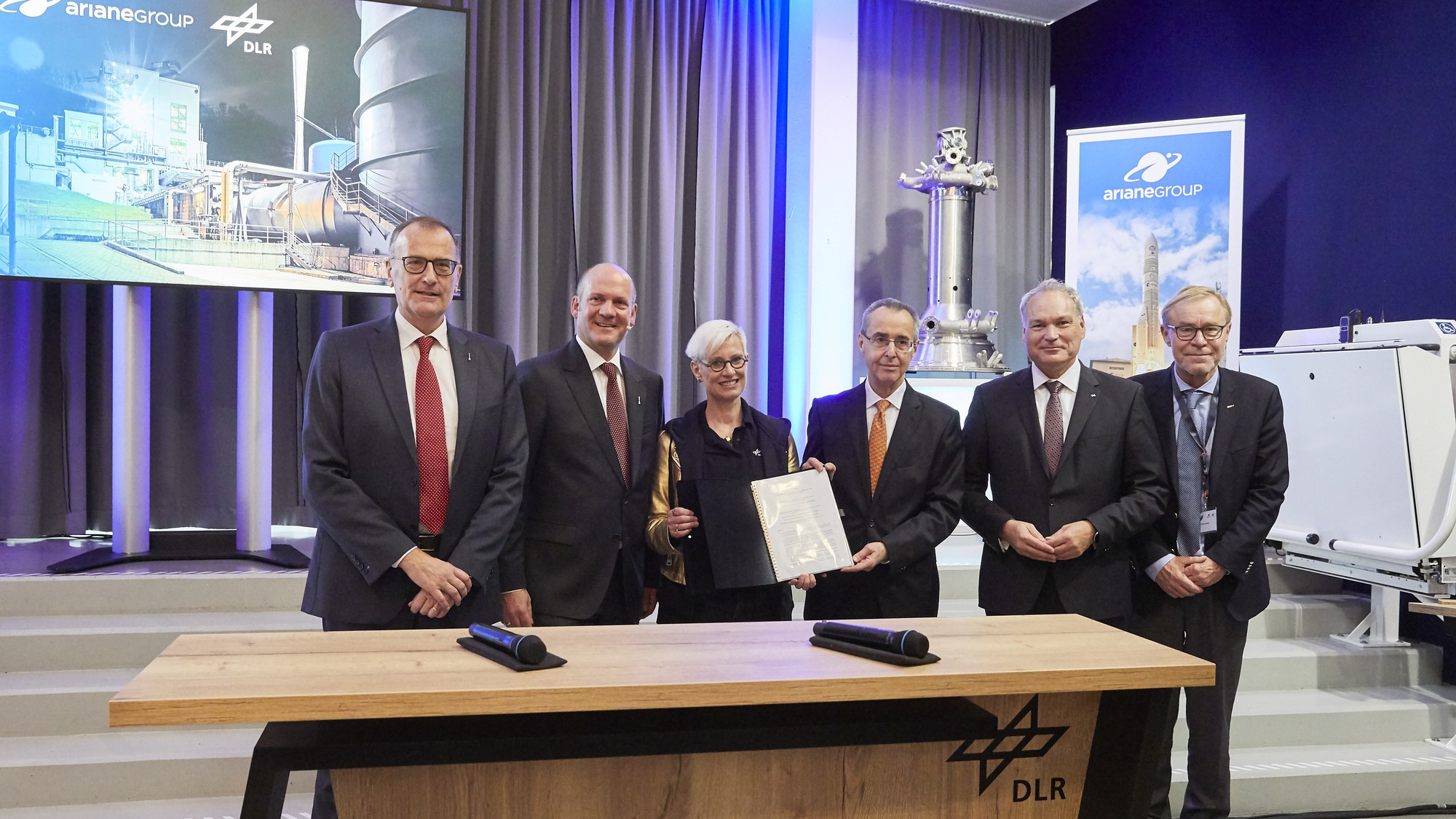 Endmontage von Ariane-Oberstufentriebwerk Vinci künftig in Lampoldshausen