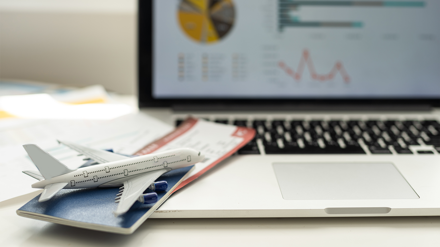 Symbolbild für Luftverkehrsanalysen des DLR