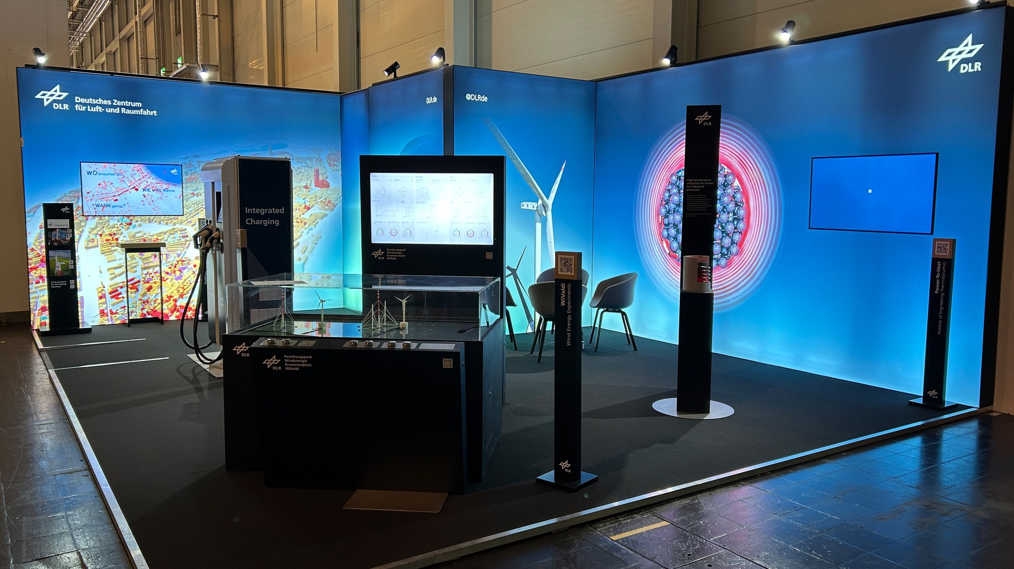 Messestand DLR E-world