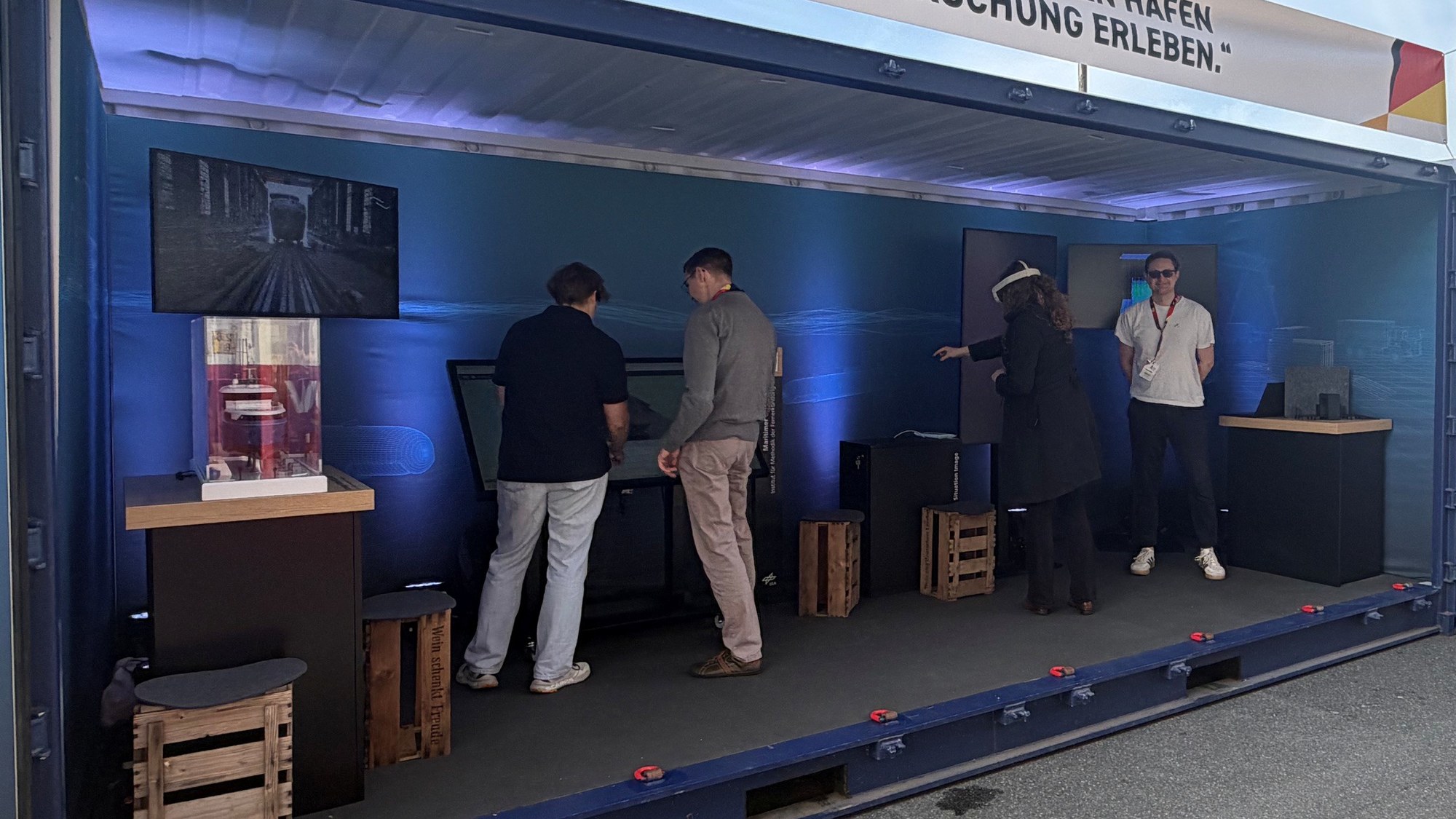 In der Themenwelt Maritime Wirtschaft und Logistik gibt das DLR Einblicke in maritime Forschung zu Energie- und Antriebssystemen sowie Unterwassersensorik