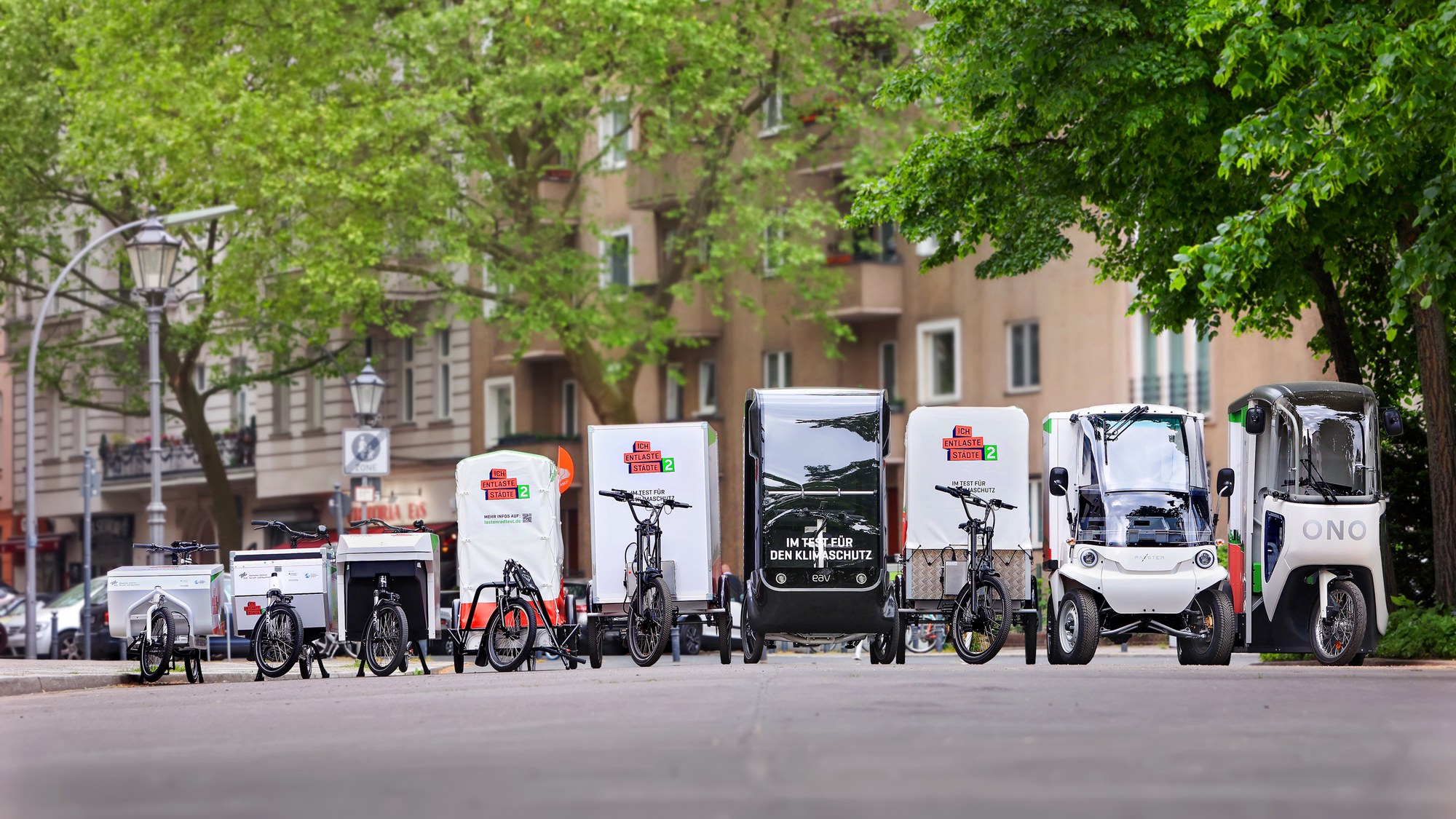 Testfahrzeuge im Überblick