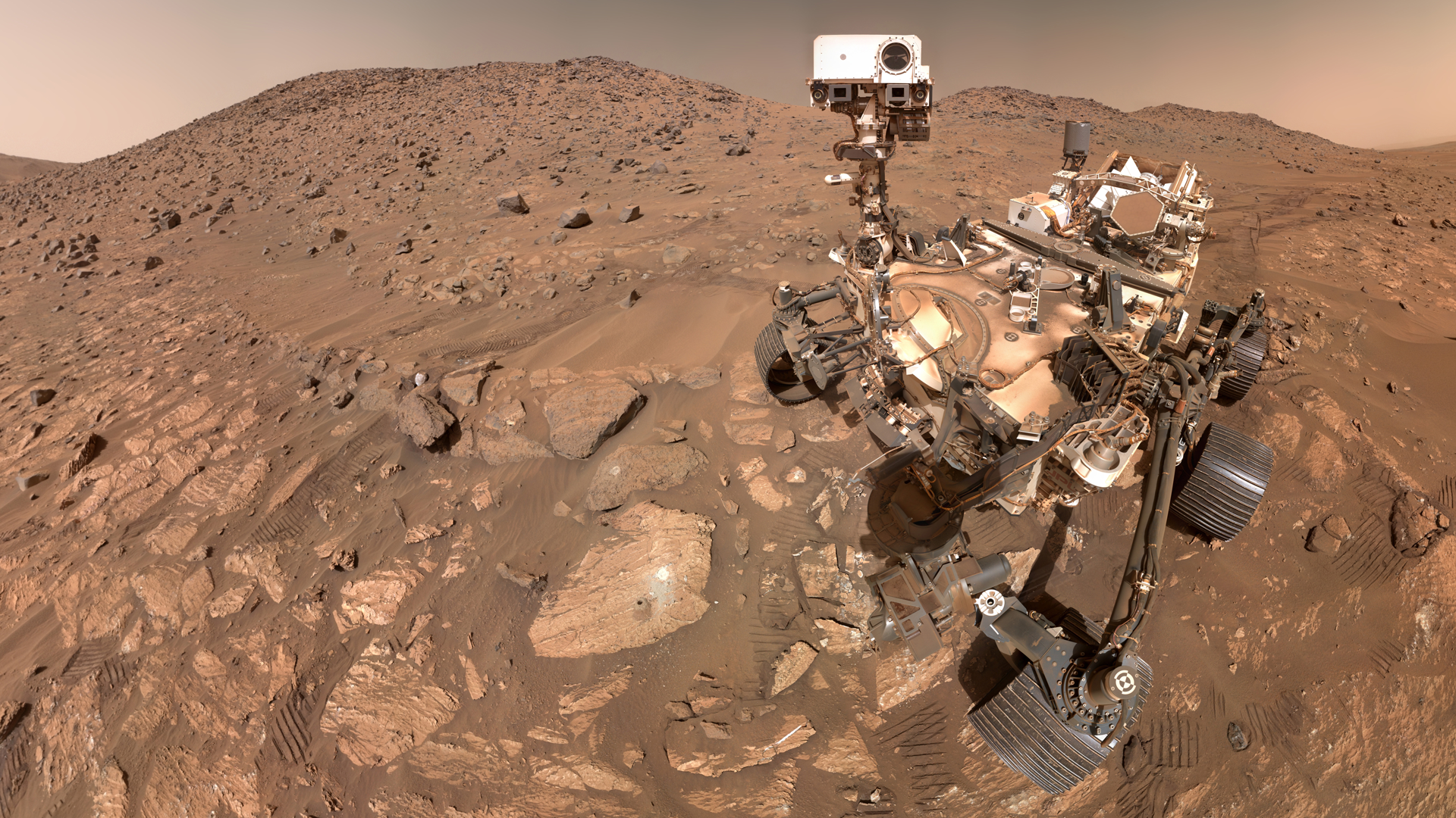 Selfie von Marsrover Perseverance