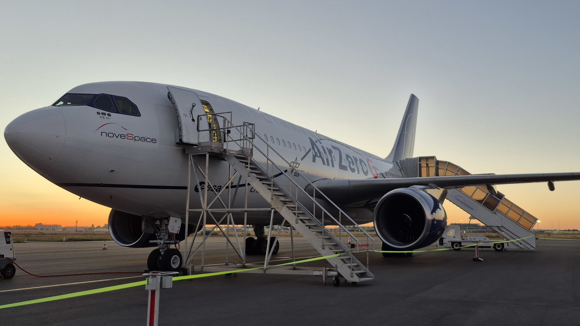 Der Airbus A310 ZERO-G steht bereit für die 47. DLR-Parabelflugkampagne