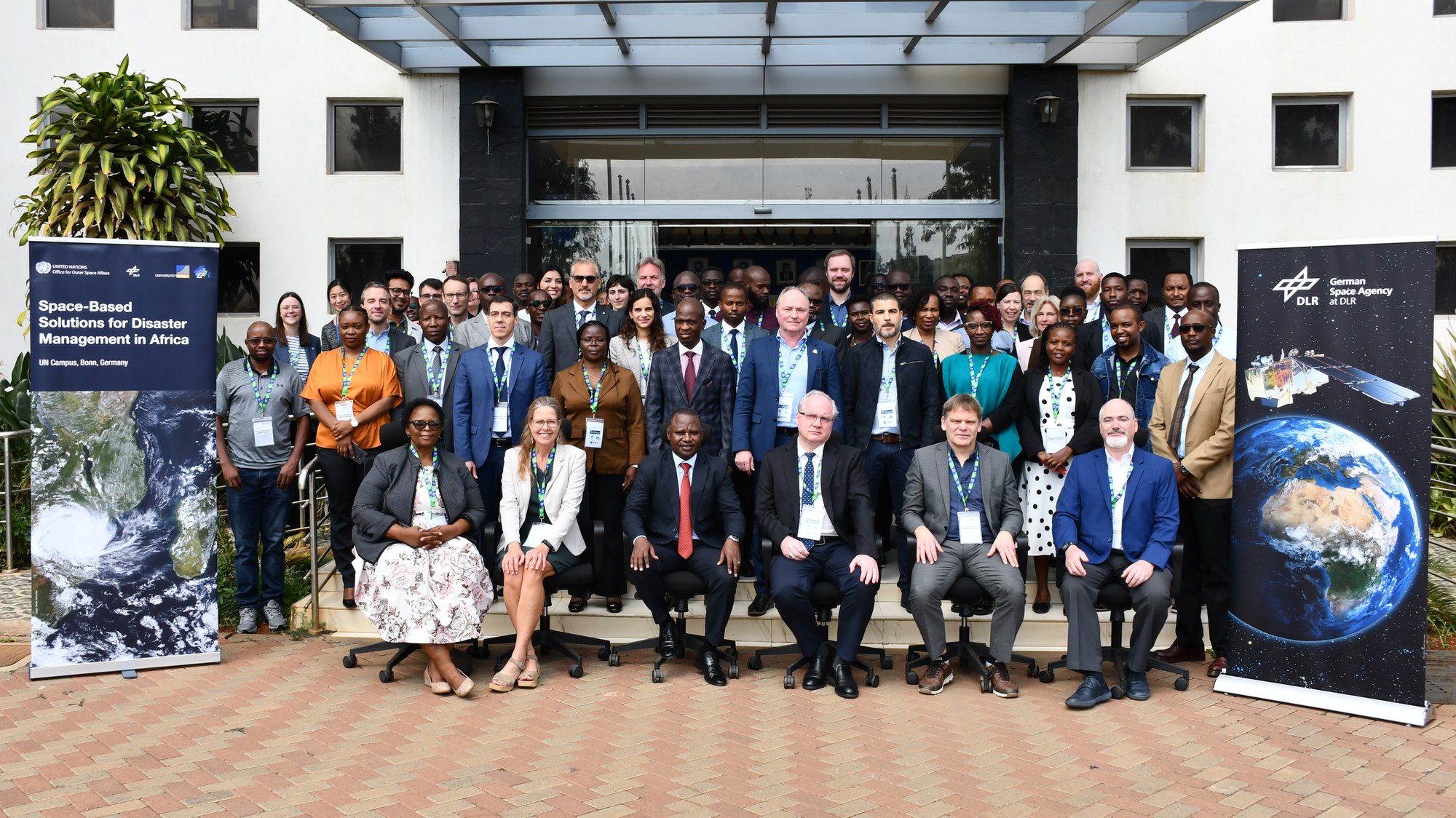 Delegation der Deutschen Raumfahrtagentur im DLR in Kenia