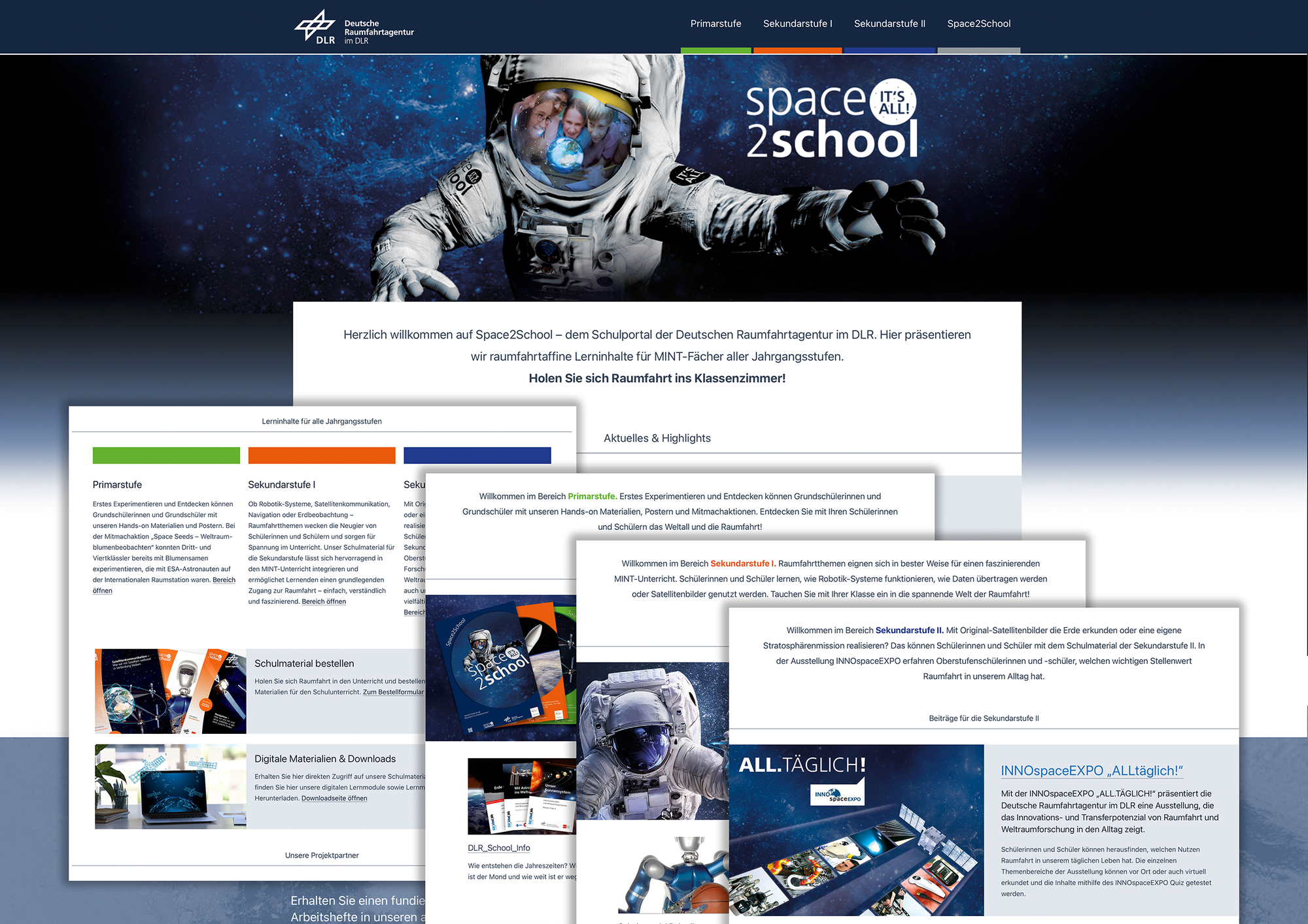 Das Schulportal Space2School