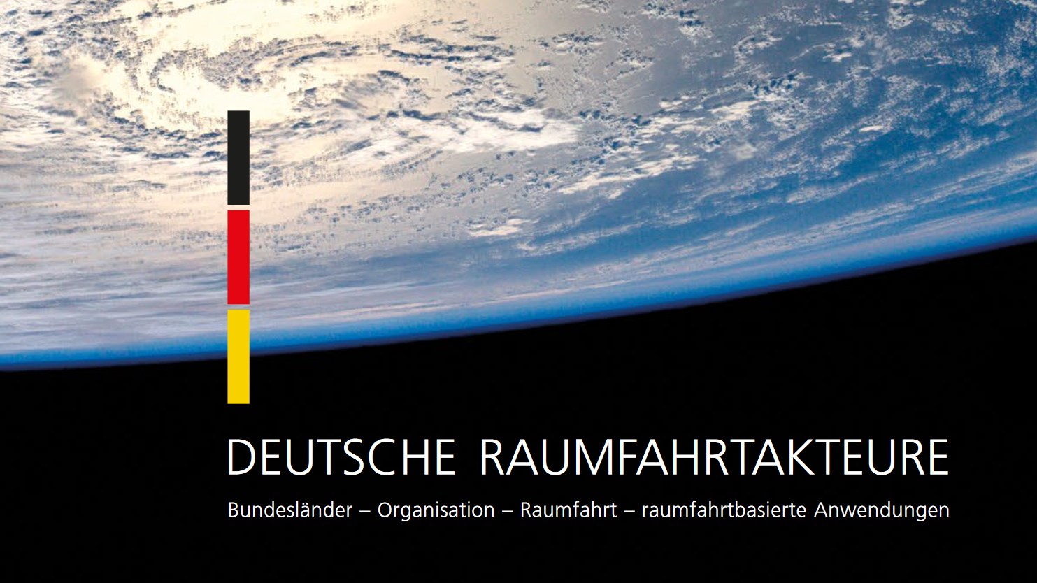 Broschüre Deutsche Raumfahrtakteure