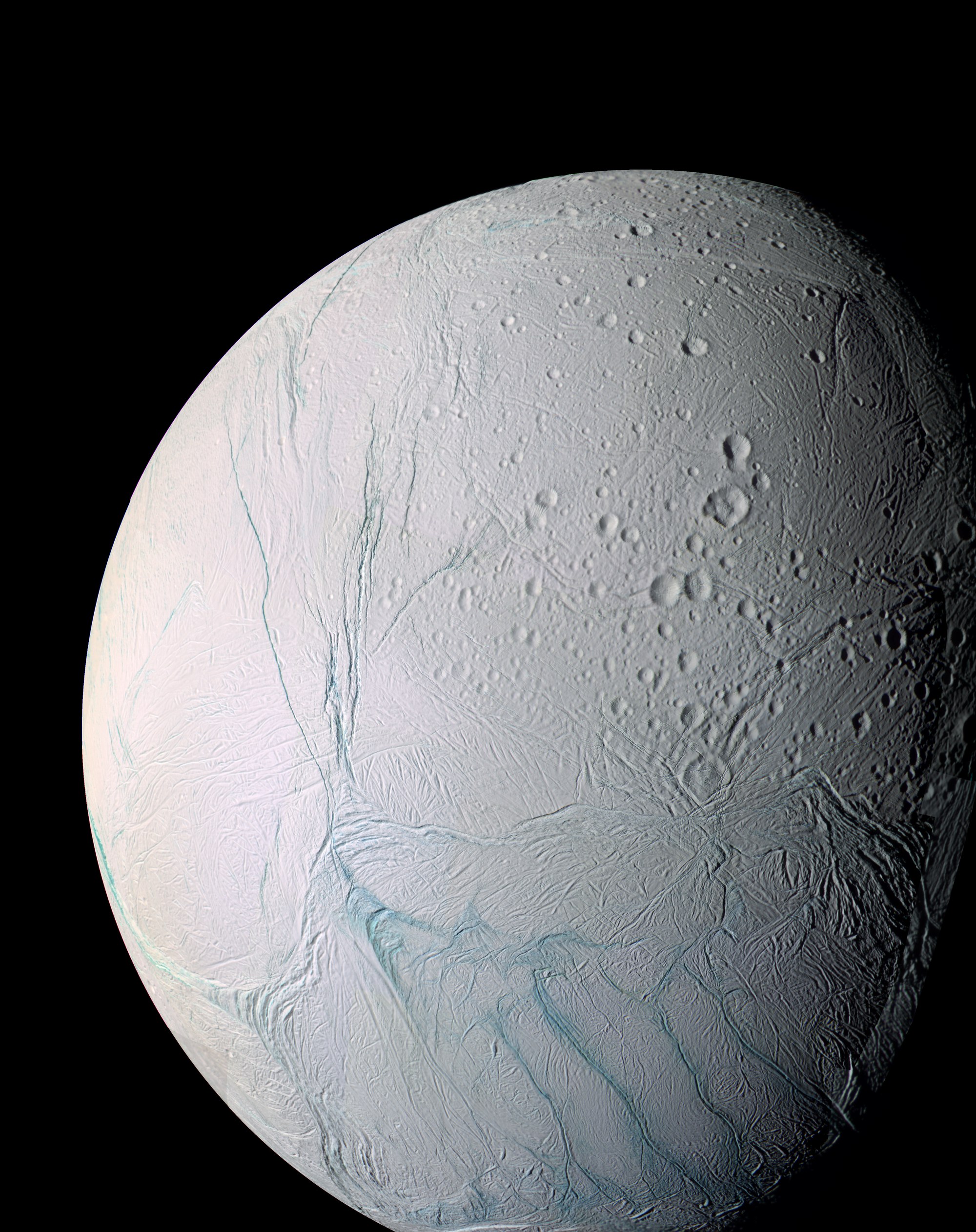 Der Eismond Enceladus