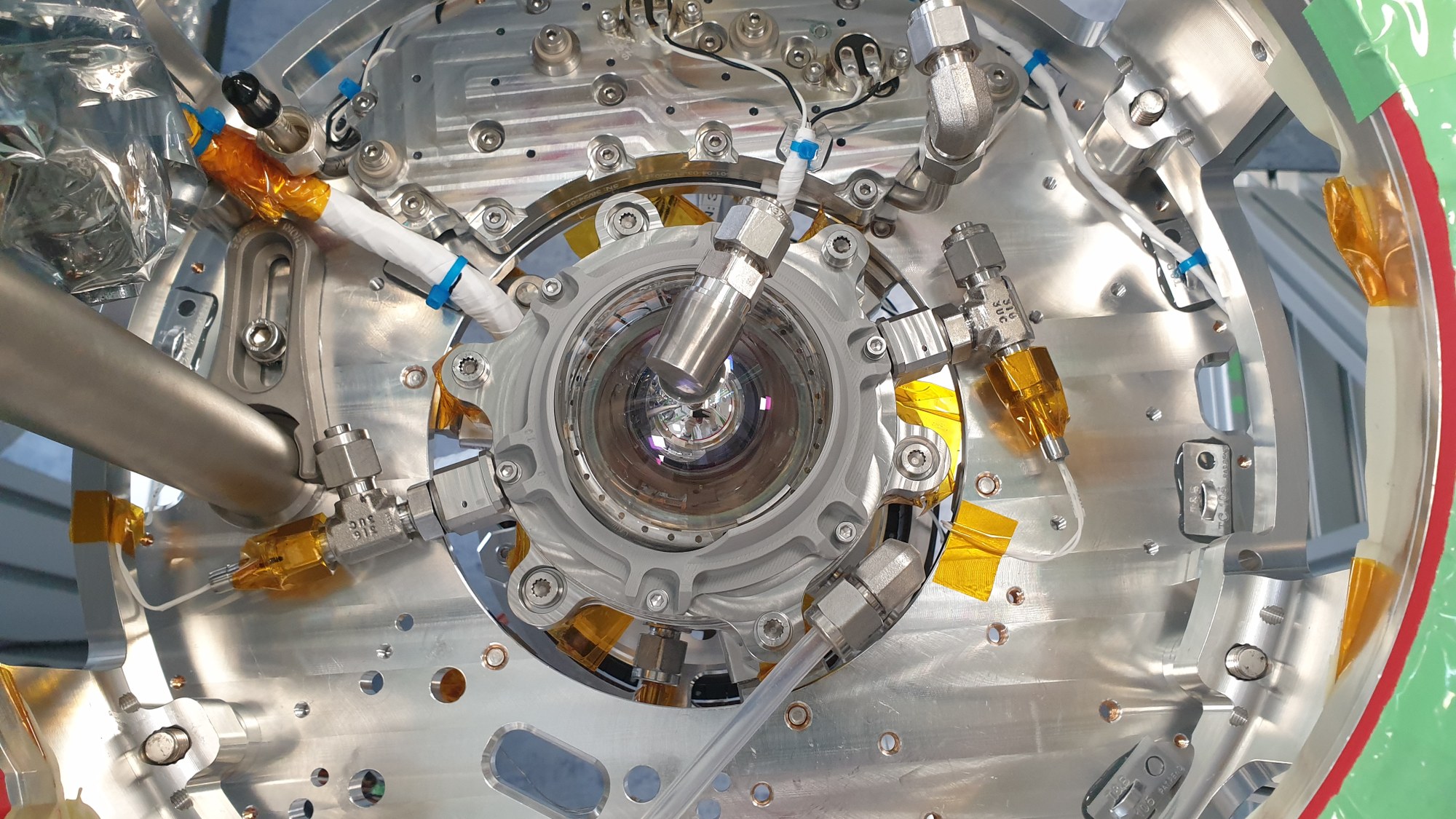 Blick auf das Herzstück von AtmoFlow, die „Mini-Erde“