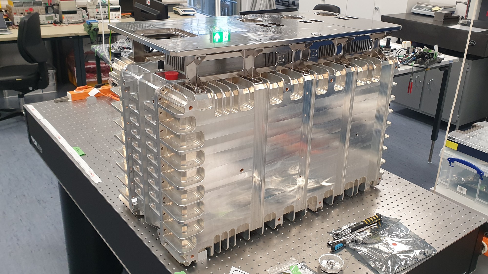 Die Containerstruktur des Experiments AtmoFlow