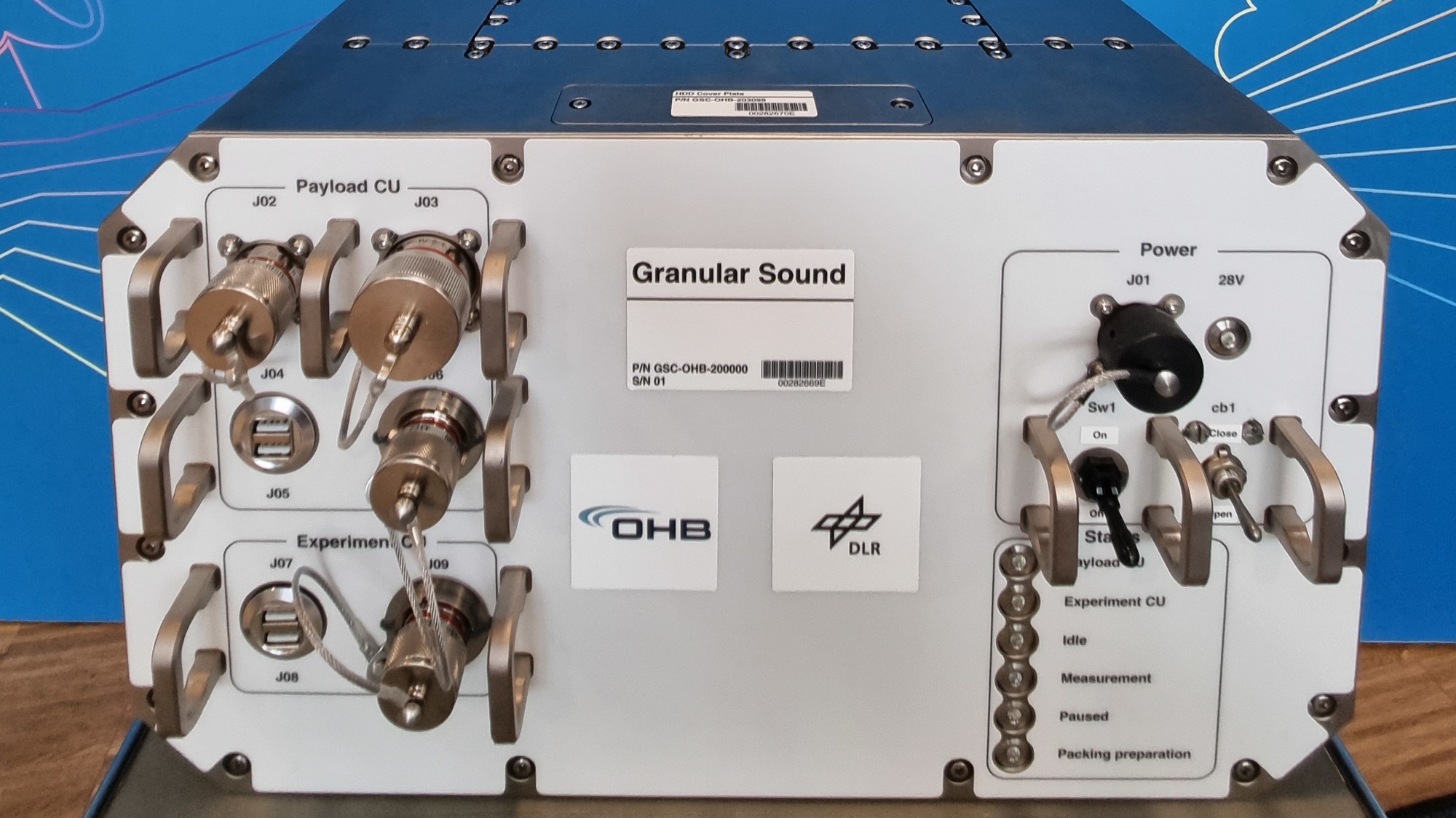 GraSCha: Experimentanlage zur Messung des Schalltransports in Granulaten