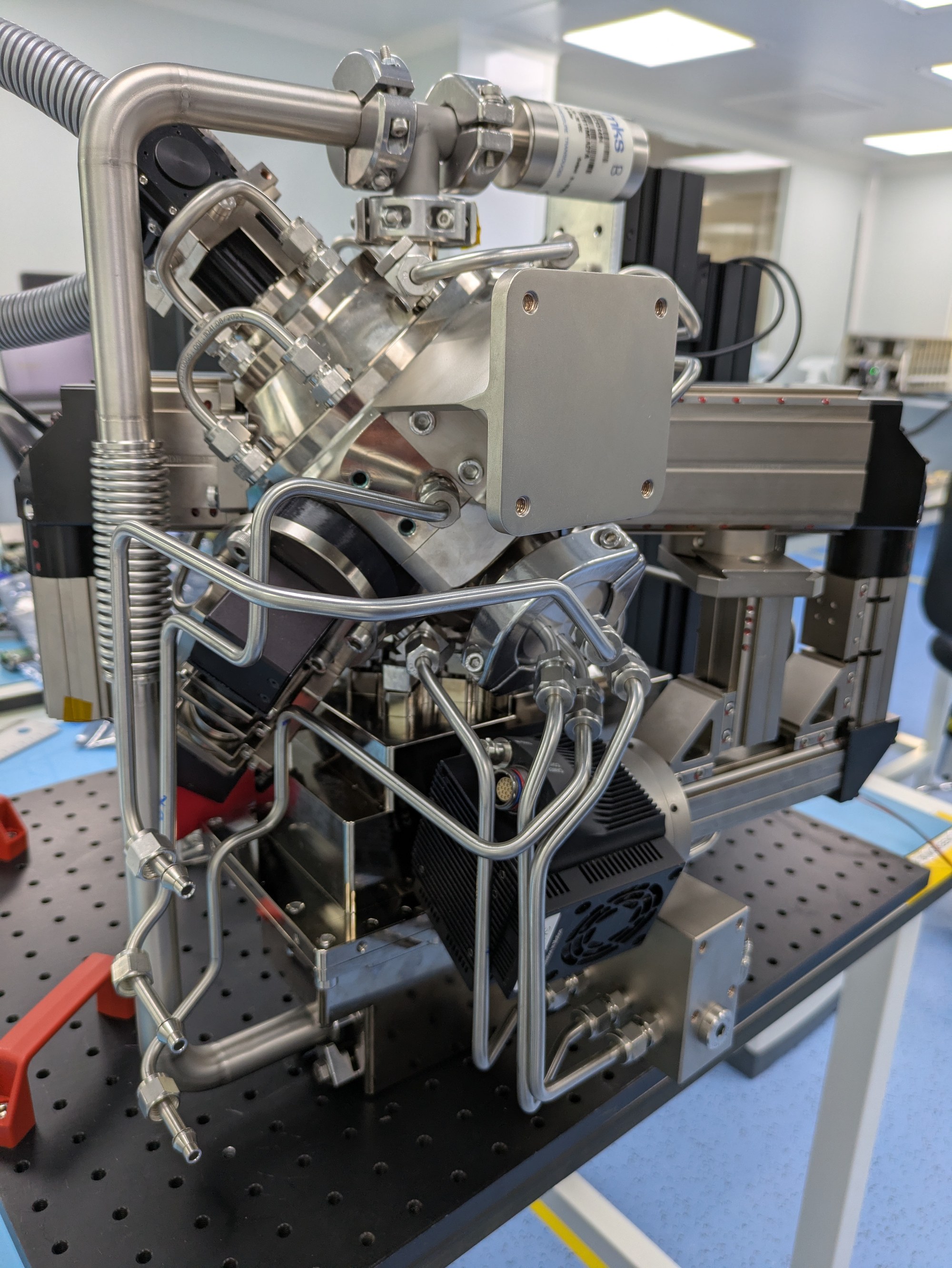 Die Laplace-Experimentkammer im Labor