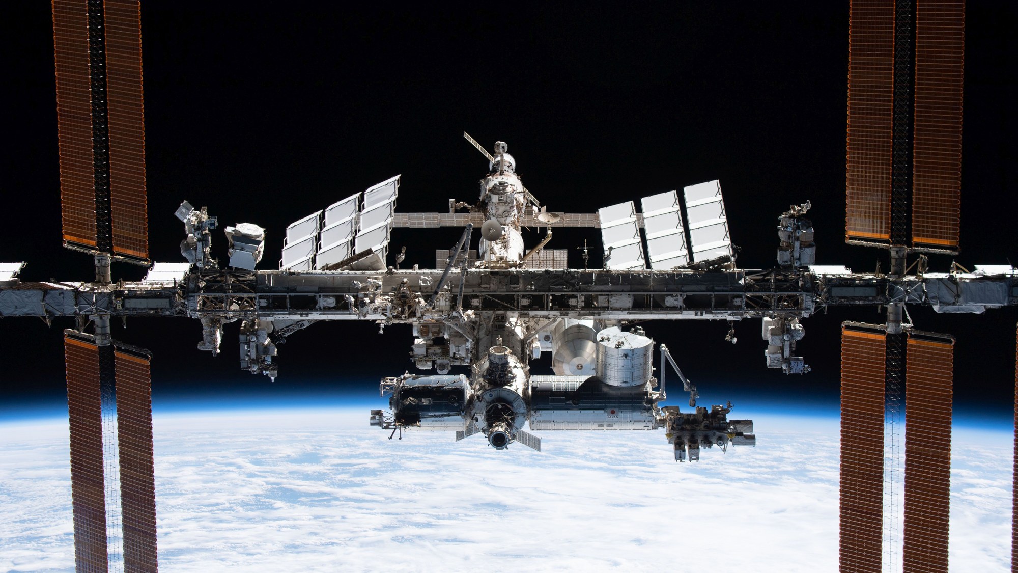 Die Internationale Raumstation ISS