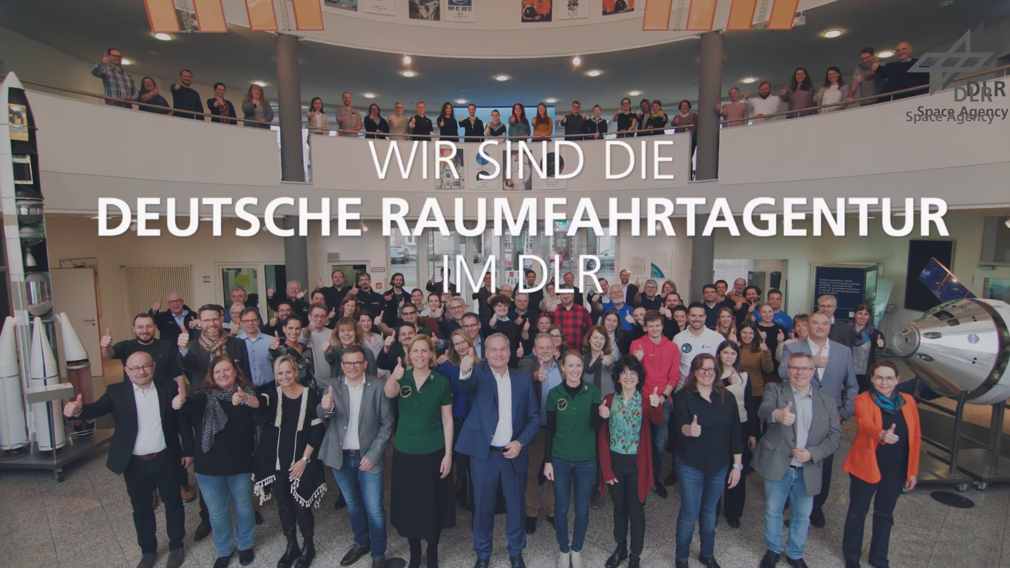 Vorschaubild Video: Die Deutsche Raumfahrtagentur im DLR