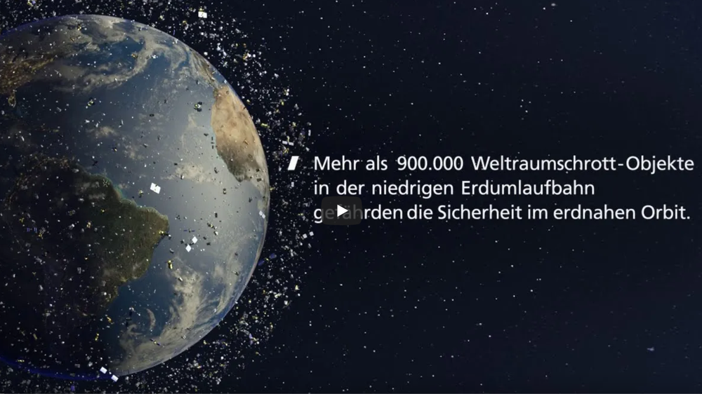 Video: Weltraumschrott als Gefahr für die Raumfahrt – mehr Sicherheit durch das Weltraumradar GESTRA