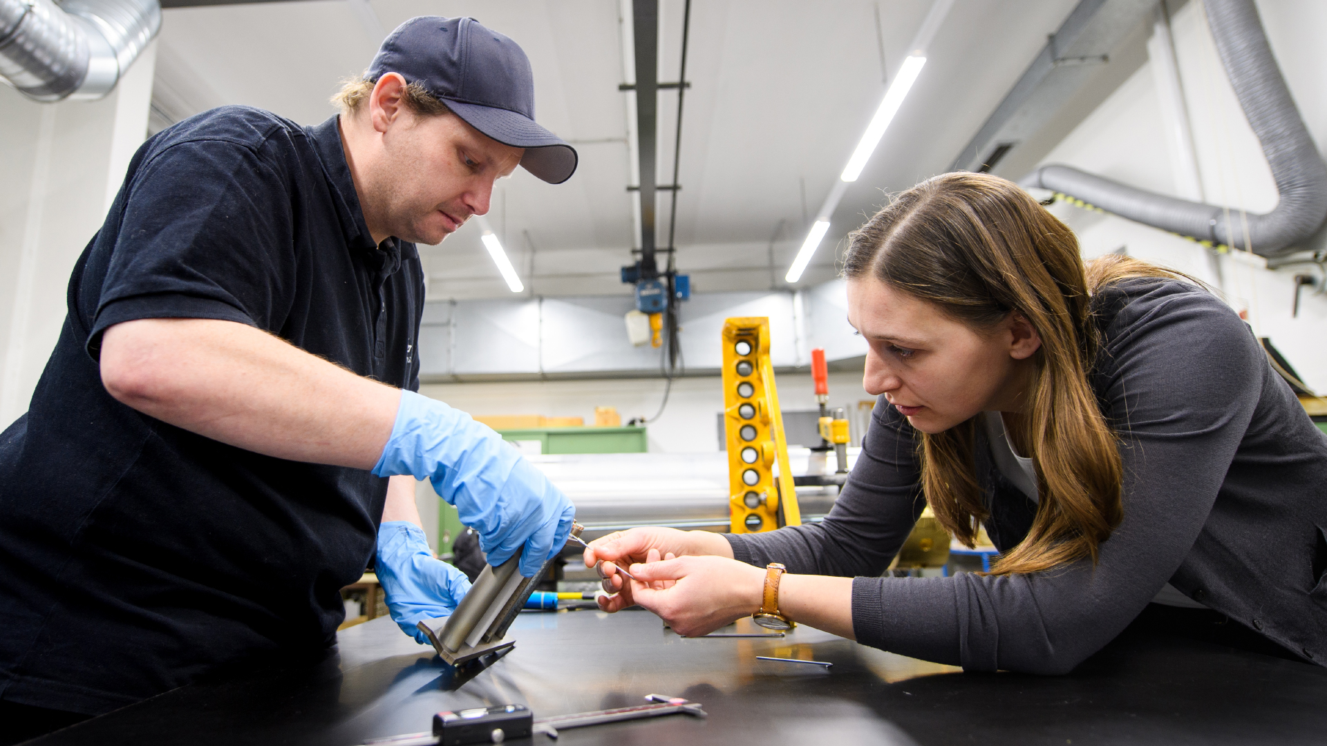 Zielbauteil im Projekt 3DCeraTurb ist eine erste Einlaufleitschaufel für die Hochdruckturbine