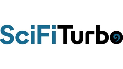 Sci-Fi-Turbo Logo. Das Projekt zielt darauf ab, den Entwurfsprozess von Flugzeugtriebwerken zu revolutionieren, indem hochauflösende Simulationen und Optimierungsmethoden in industrielle Standardprozesse integriert werden.