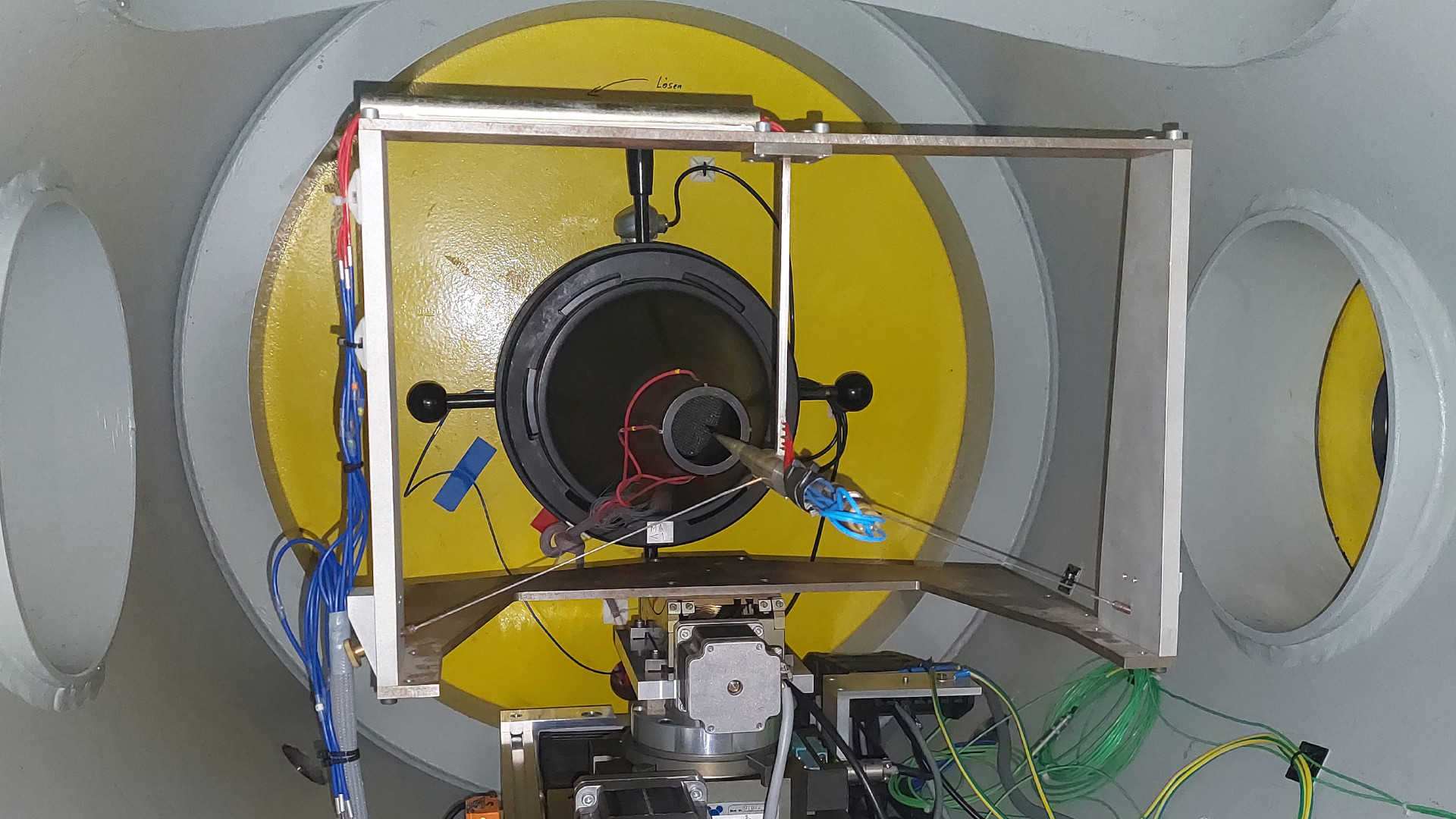 Gerade Sonde im Sondeneichkanal