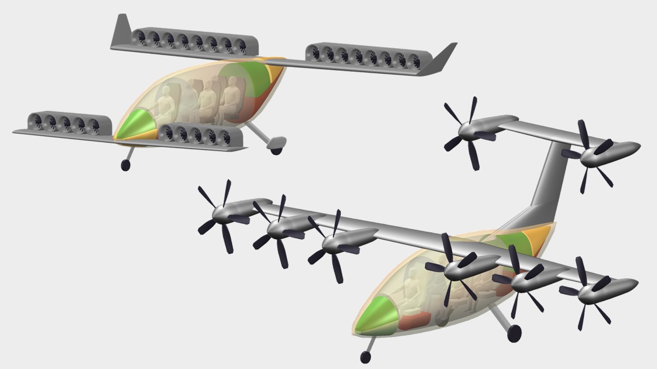 Das Projekt VIRLWINT adressiert diese Problemstellung mit der Entwicklung neuer Methoden, die speziell die lärmarme Auslegung, Hörbarmachung und psychoakustische Bewertung verteilter Antriebe ermöglichen.